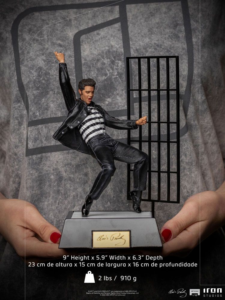 IRON STUDIO - Elvis Presley Art Scale Statue 1:10 Jailhouse Rock