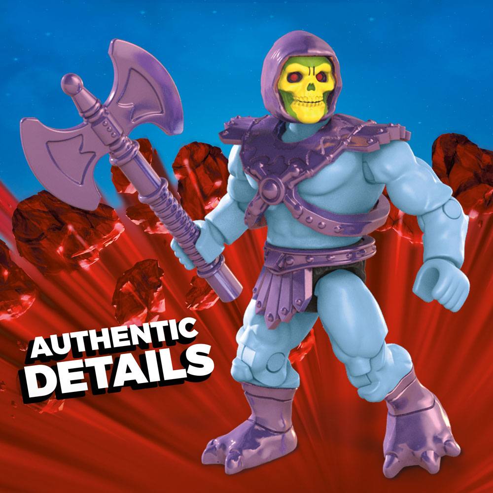 MATTEL - Masters of the Universe - Mega Construx Probuilders Construction Set Skeletor & PanThor