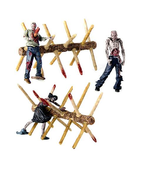 MCFARLANE TOYS - The Walking Dead Walker Barrier Building Set