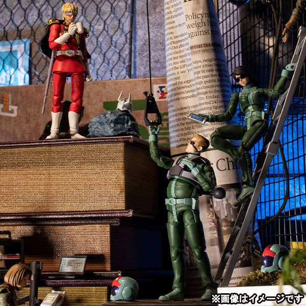 MEGAHOUSE - Mobile Suit Gundam G.M.G. Action Figure Principality of Zeon Army Soldier 04 Normal Suit
