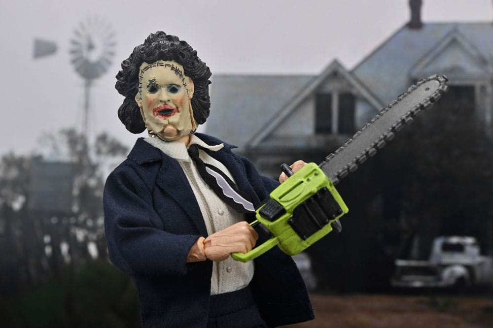 NECA - Texas Chainsaw Massacre Clothed Action Figure Leatherface (Pretty Woman Mask) 50th Anniversary