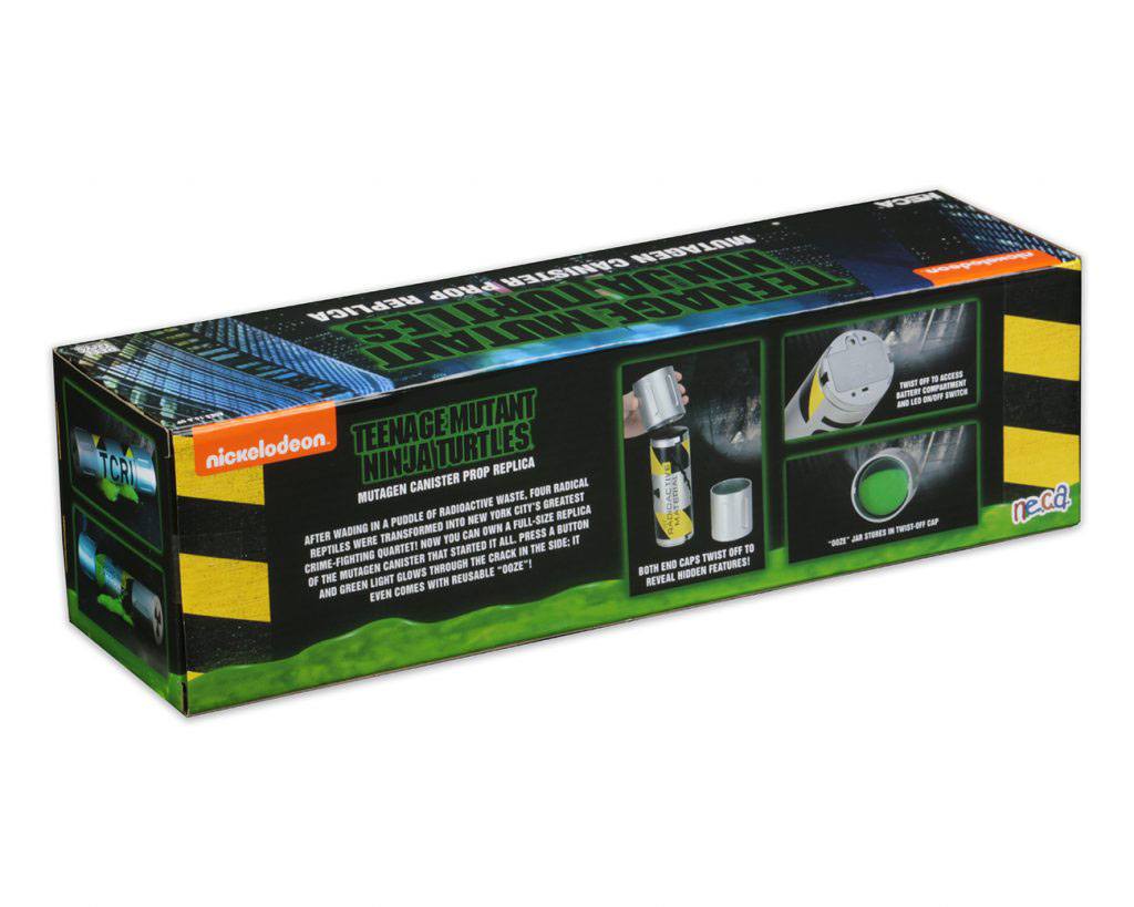 NECA - TMNT Teenager Mutant Ninja Turtles 1990 Replica Mutagen Canister