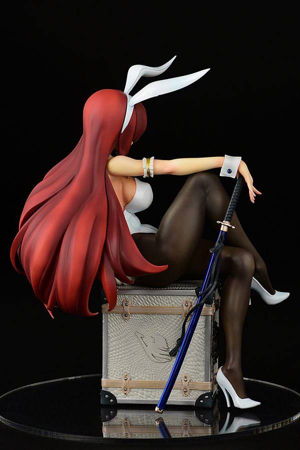 ORCA TOYS - Fairy Tail Pvc Statue 1:6 Erza Scarlett Bunny Girl Style Type White