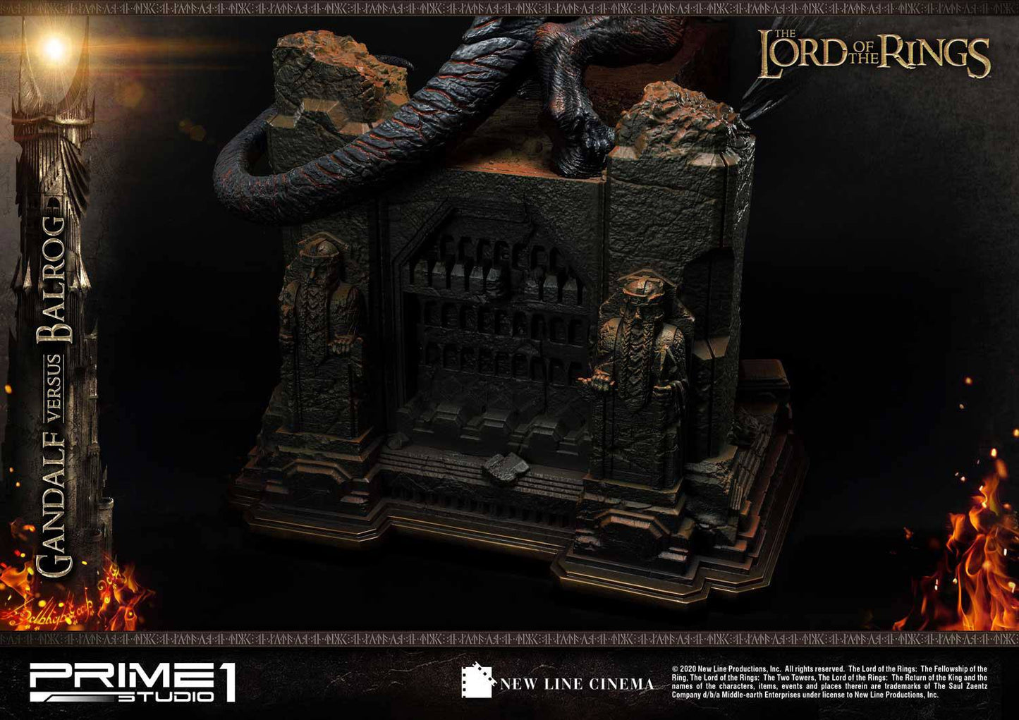 PRIME 1 STUDIOS - The Lord of the Rings - Statue Gandalf Vs. Balrog