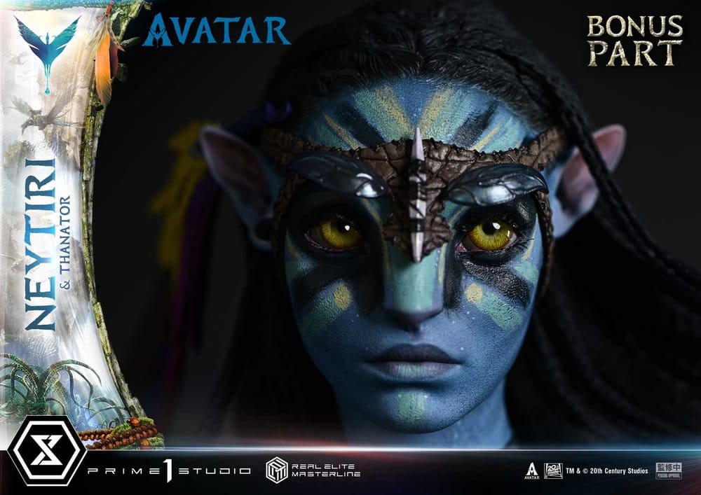 PRIME 1 - Avatar (Film) Real Elite Masterline Series Statue 1/4 Neytiri & Thanator Deluxe Bonus Version