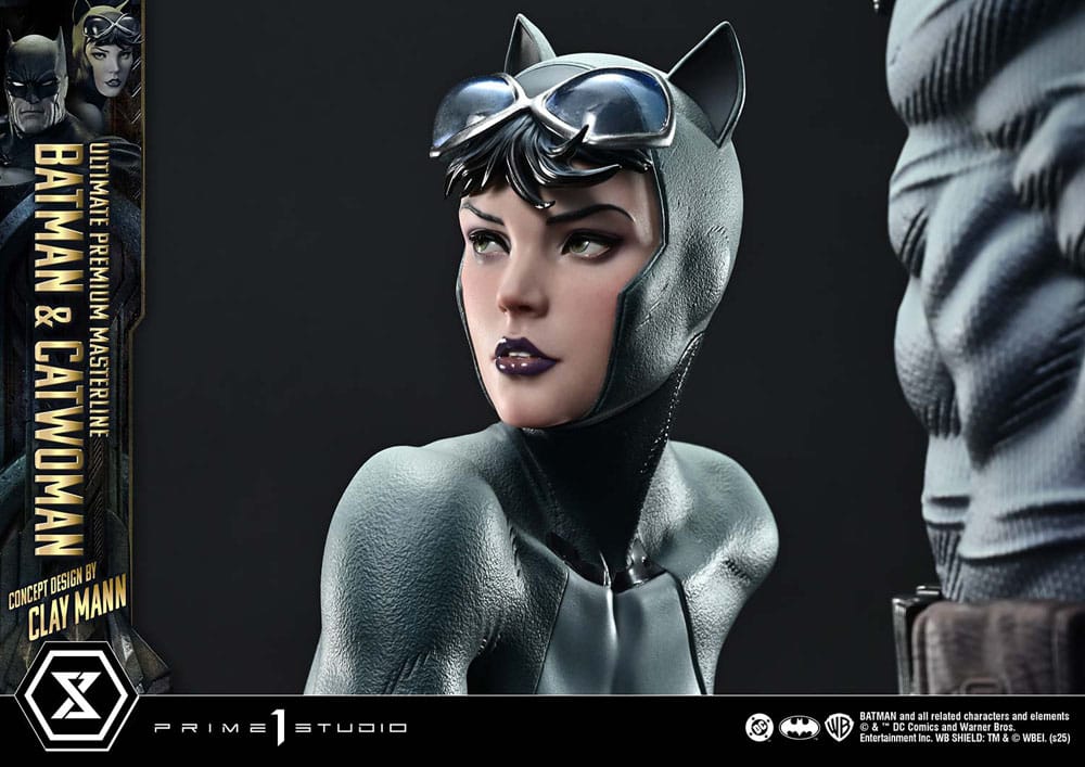 PRIME 1 - DC Comics Ultimate Premium Masterline Series Statue 1/4 Batman & Catwoman (Concept Design by Clay Mann) Bonus Version