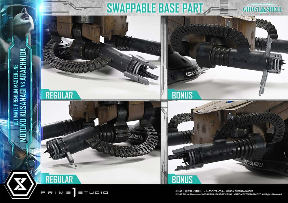 PRIME 1 - Ghost in the Shell Ultimate Premium Masterline Series Statue 1/4 Motoko Kusanagi vs Arachnida Bonus Version