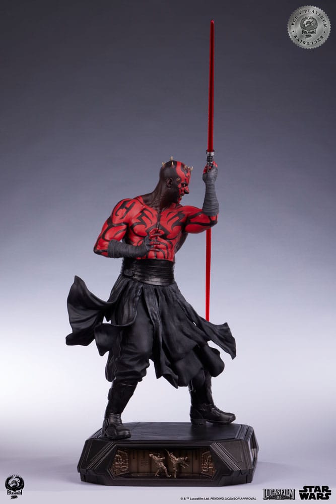 PCS - Star Wars Epic Series Statue 1/3 Darth Maul Platinum Exclusive