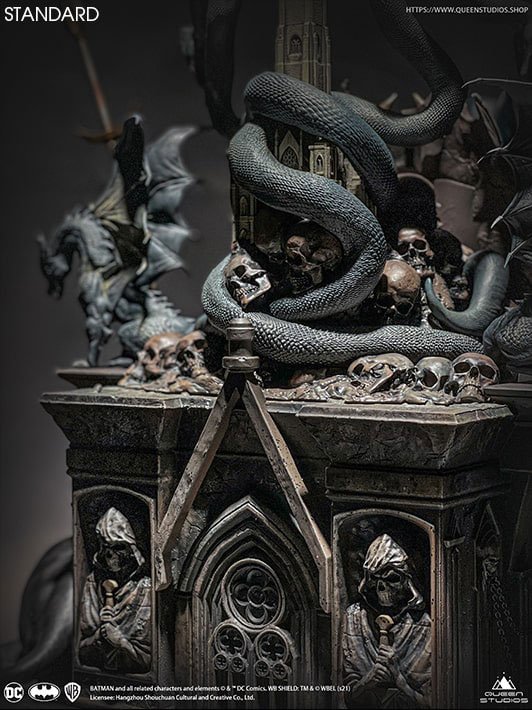 QUEEN STUDIOS - Dc Comics - Statue 1:4 Batman on Thrones