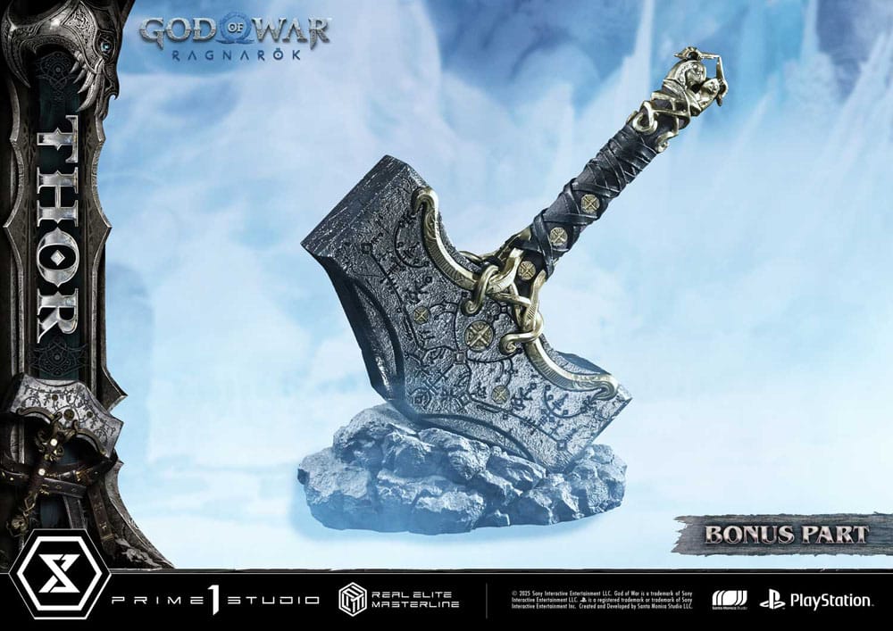 PRIME 1 - God of War: Ragnarök Real Elite Masterline Series Statue 1/3 Thor Deluxe Bonus Version