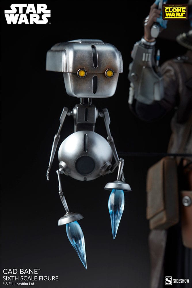 SIDESHOW - Star Wars The Clone Wars Action Figure 1/6 Cad Bane