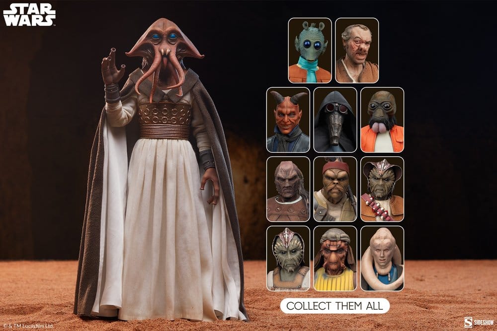 SIDESHOW - Star Wars Action Figure 1/6 Tessek