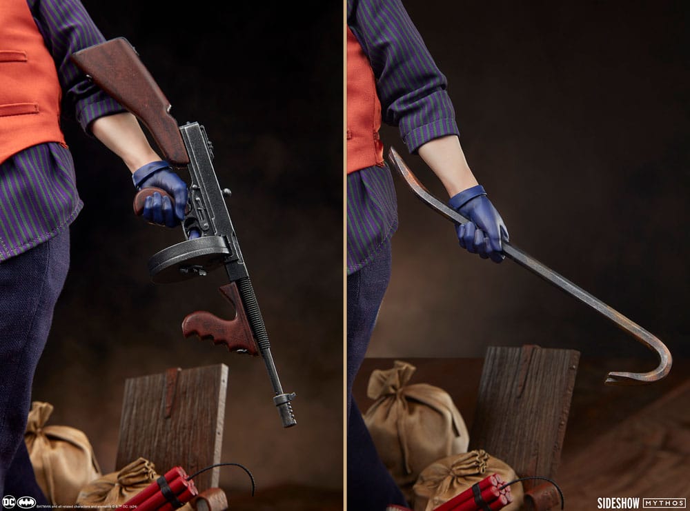 SIDESHOW - DC Comics Mythos Statue 1:5 The Joker and Harley Quinn: Lawless Love