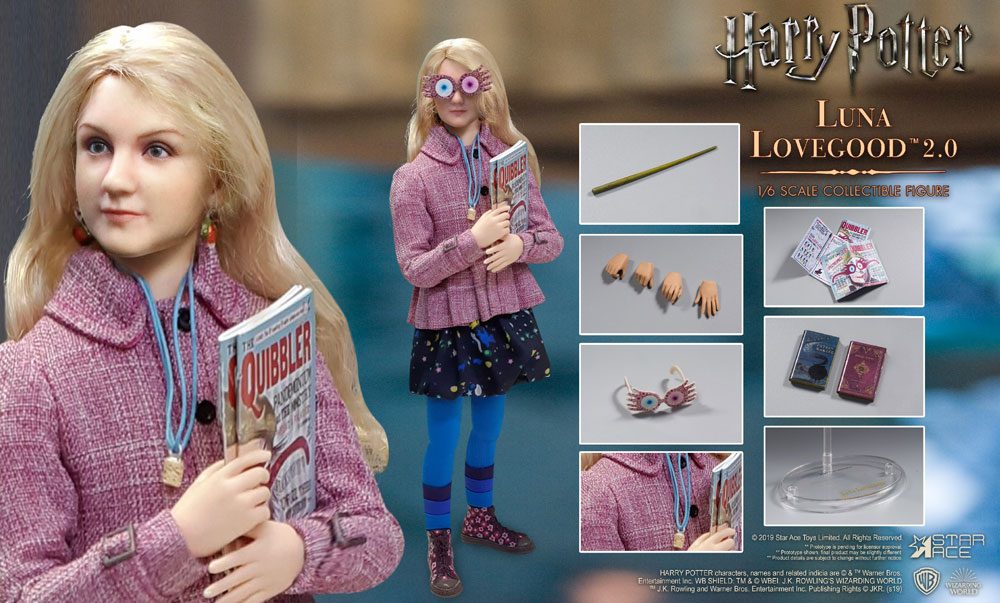 STAR ACE - Harry Potter Luna Lovegood Casual Wear Limited Edition 1:6 Action Doll 26 cm