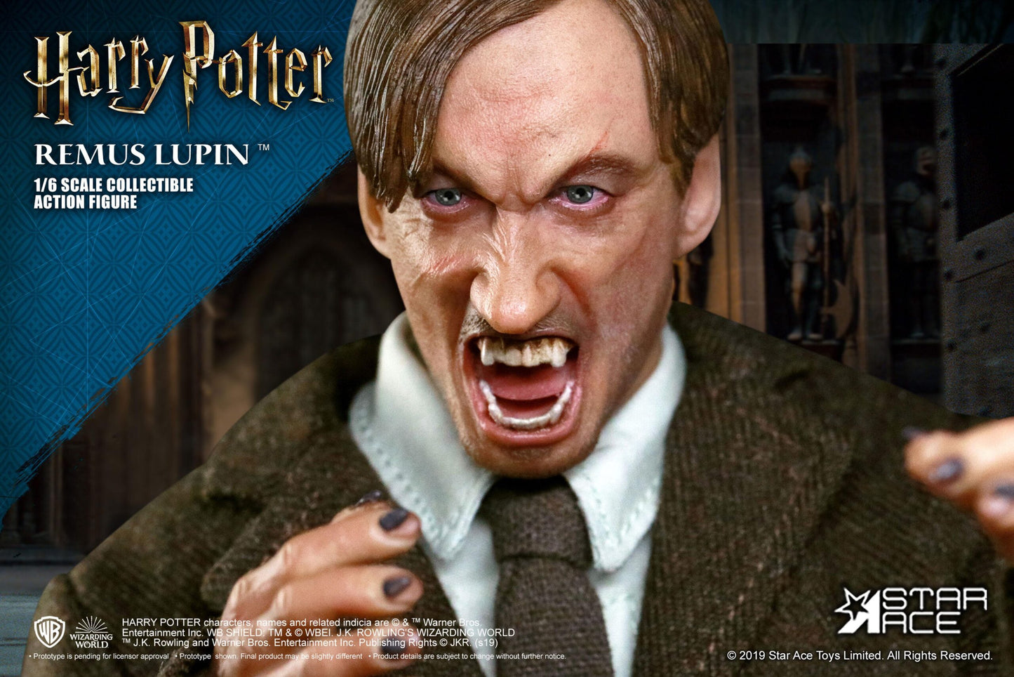 STAR ACE - Harry Potter My Favourite Movie Action Doll 1:6 Remus Lupin DeLuxe Ver