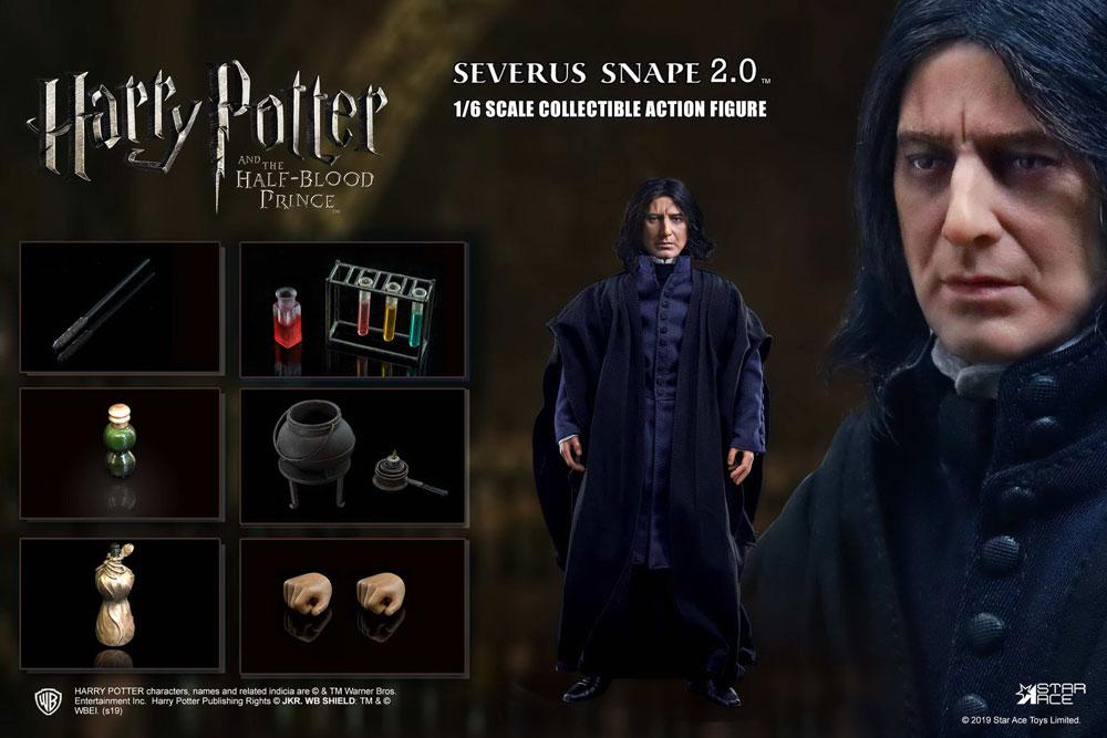 STAR ACE - Harry Potter My Favourite Movie Action Doll 1:6 Severus Snape Ver 2.0