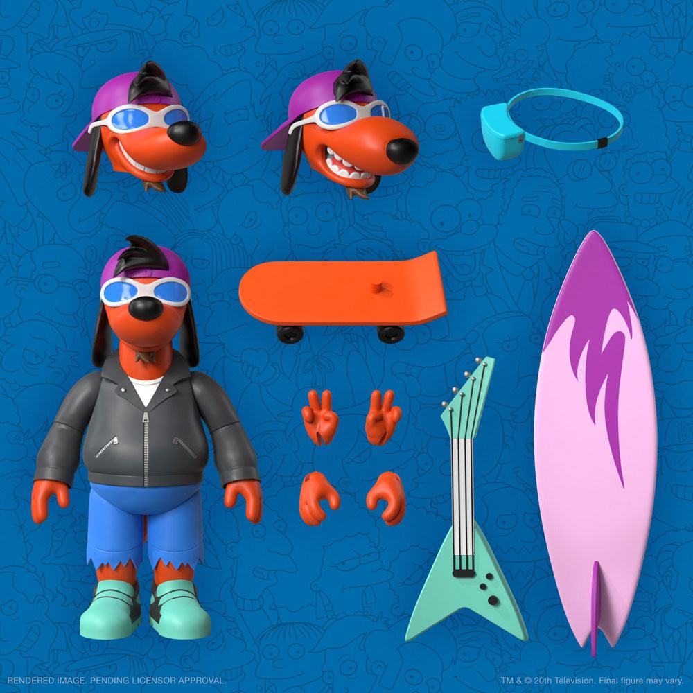 SUPER 7 - The Simpsons Ultimates Action Figure Poochie