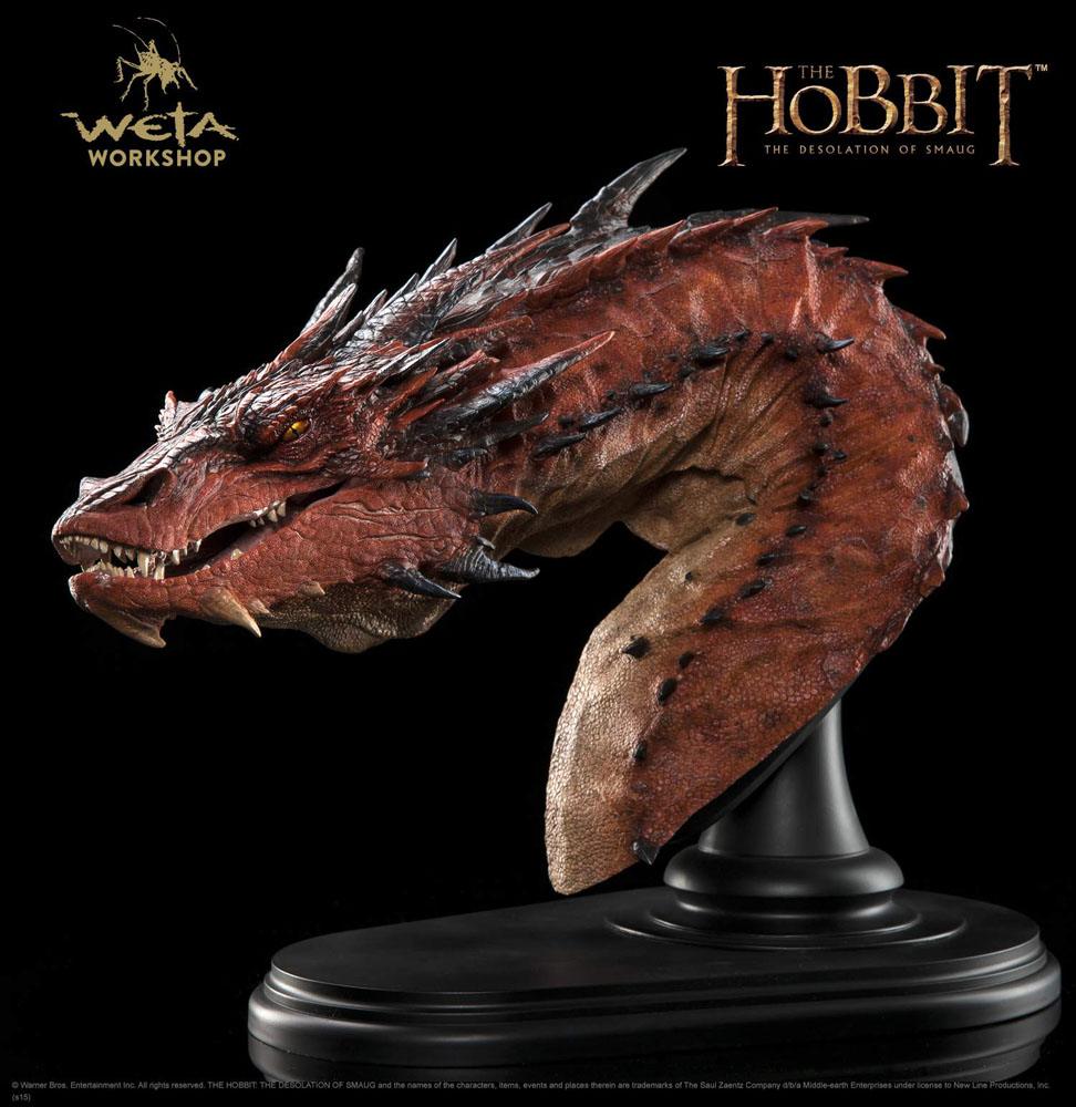 WETA - The Hobbit The Desolation of Smaug Bust Smaug