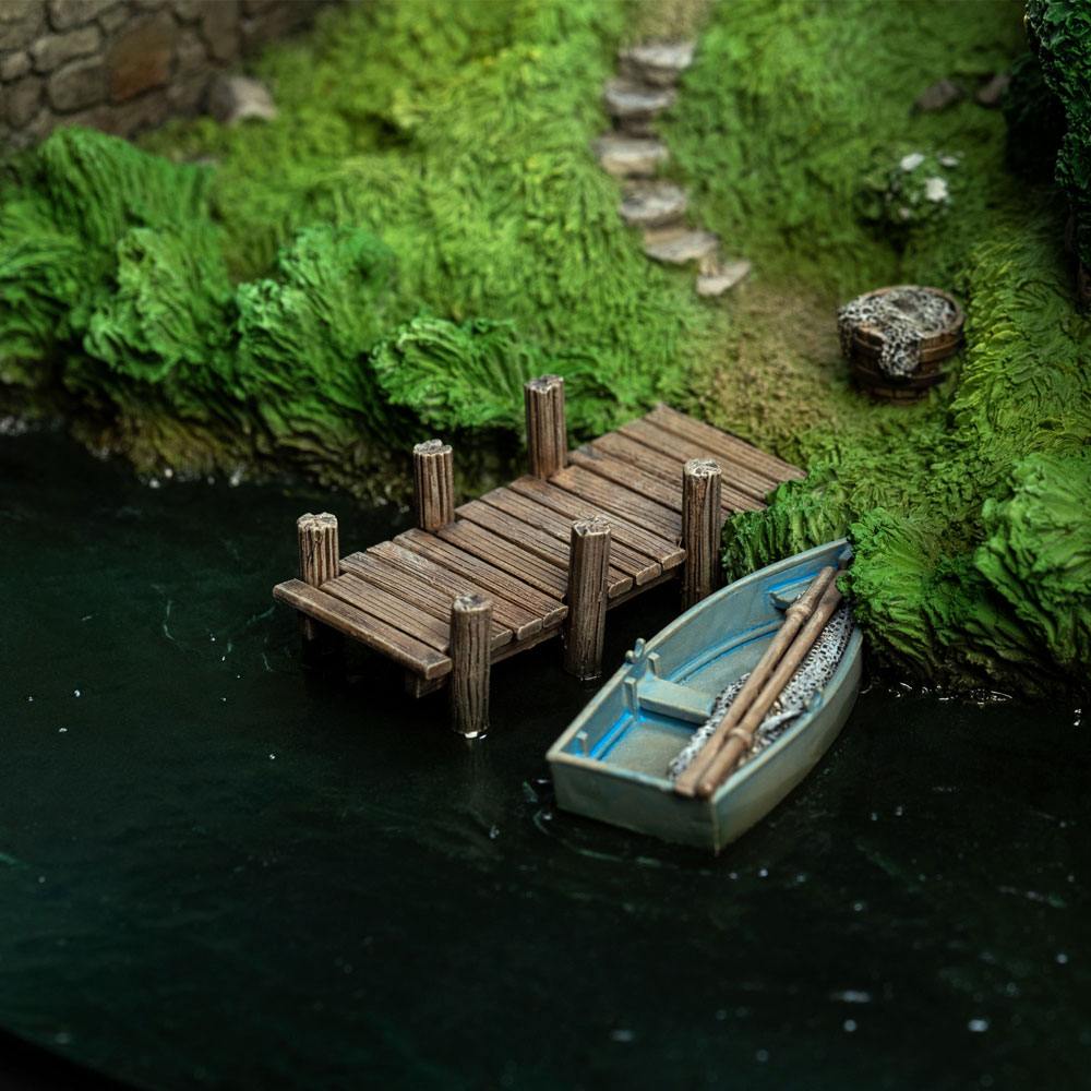 WETA COLLECTIBLES - The Hobbit an Unexpected Journey Hobbiton Mill & Bridge Environment