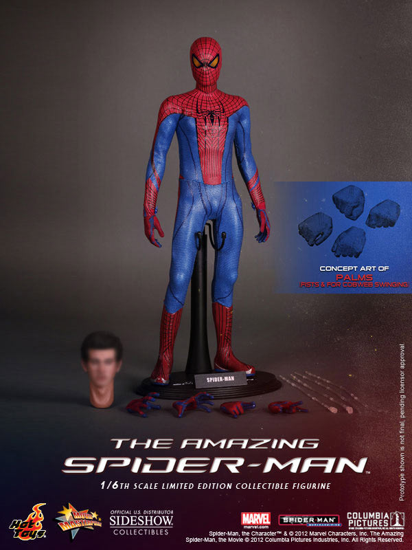 HOT TOYS - The Amazing Spider-Man Movie Masterpiece Action Figure 1/6 Spider-Man MMS179