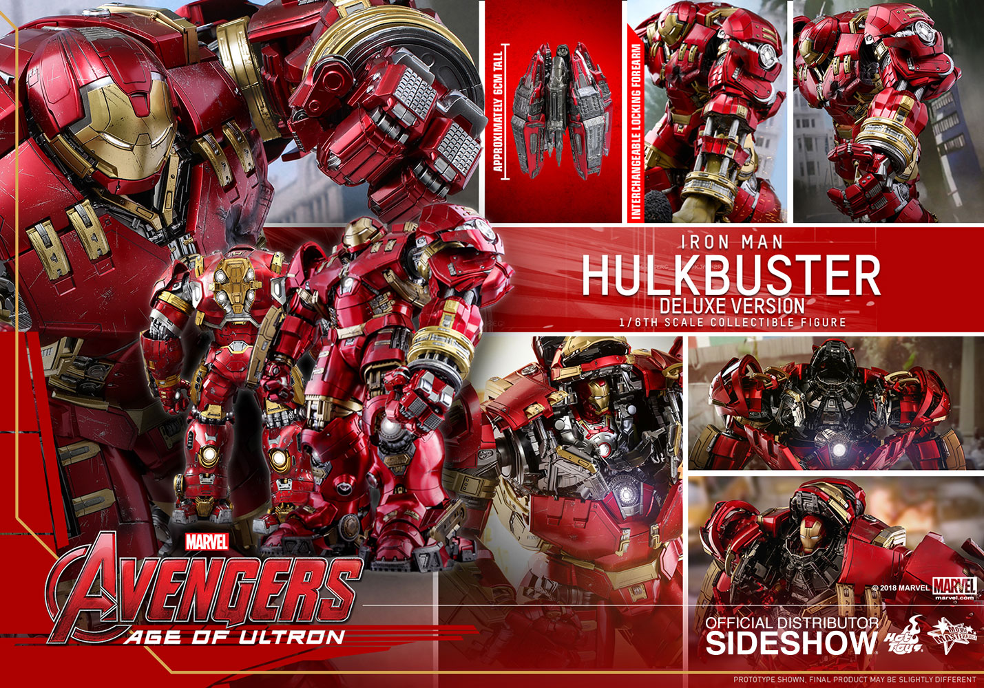 hot toys hulkbuster deluxe