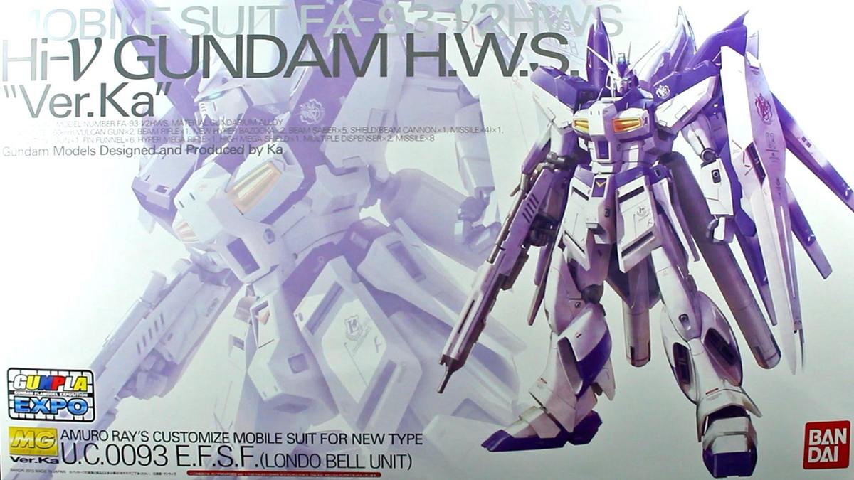 Bandai Gunpla Mg Hi V Gundam Ver Ka H W S Expo Ver Animetoys