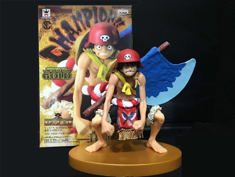 Banpresto One Piece Film Gold Luffy With Axe Animetoys