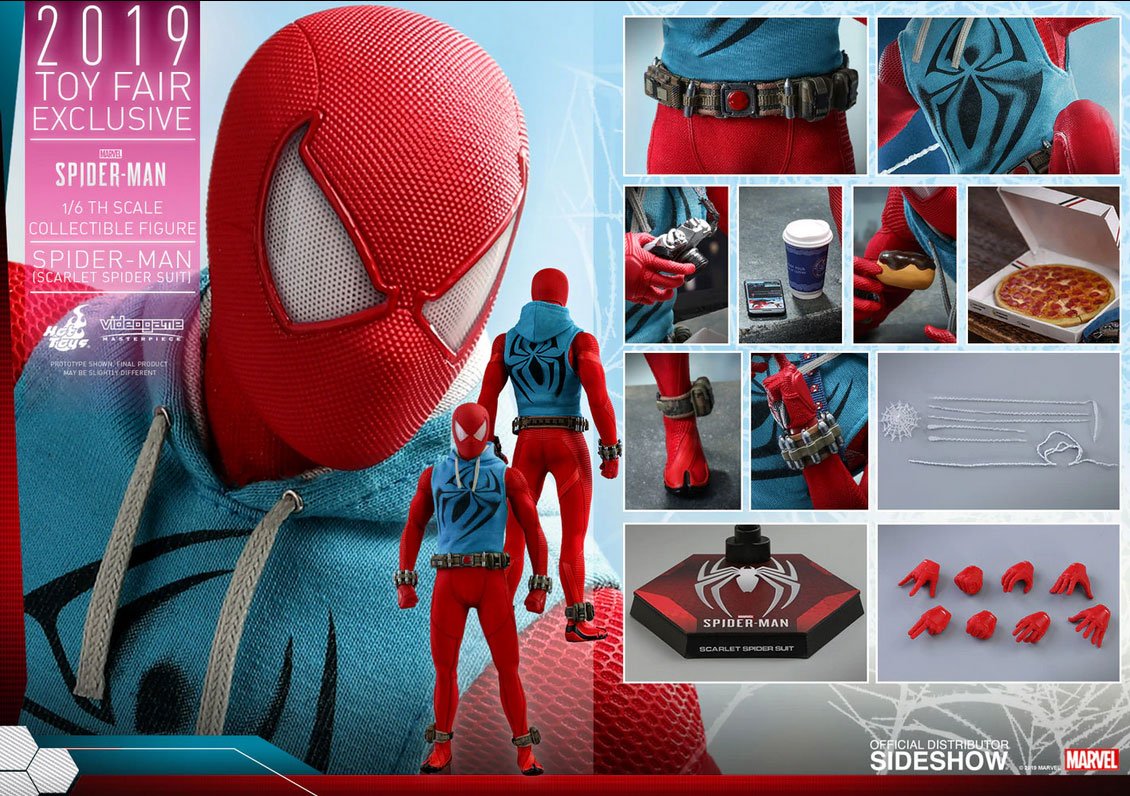 Scarlet Spider Suit 2019 Toy Fair 