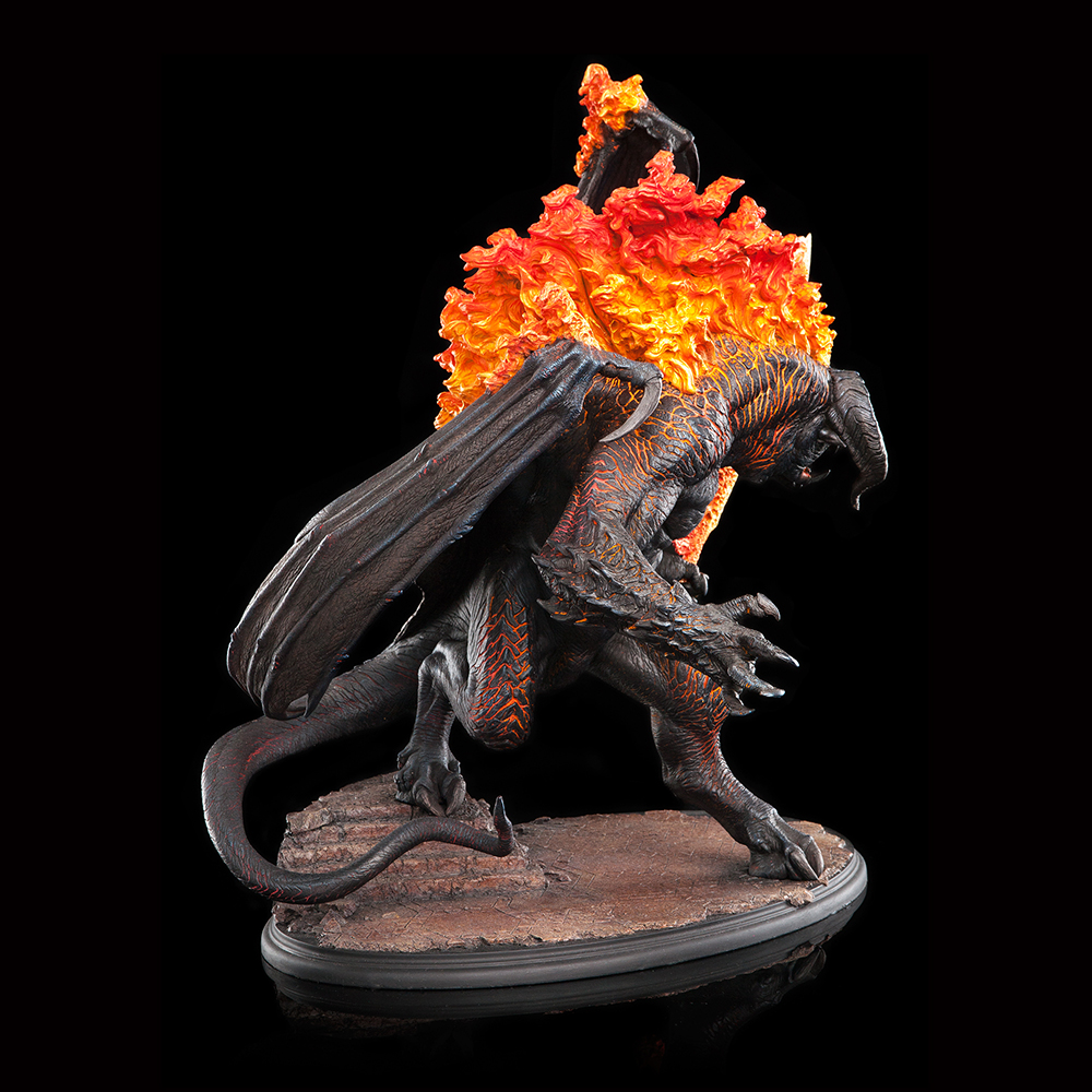 balrog lord of the rings statue