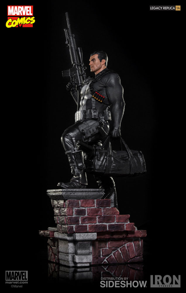 Estátua Justiceiro (The Punisher): Marvel Comics Legacy Replica Escala 1/4  - Iron Studios - CD - Toyshow Tudo de Marvel DC Netflix Geek Funko Pop  Colecionáveis