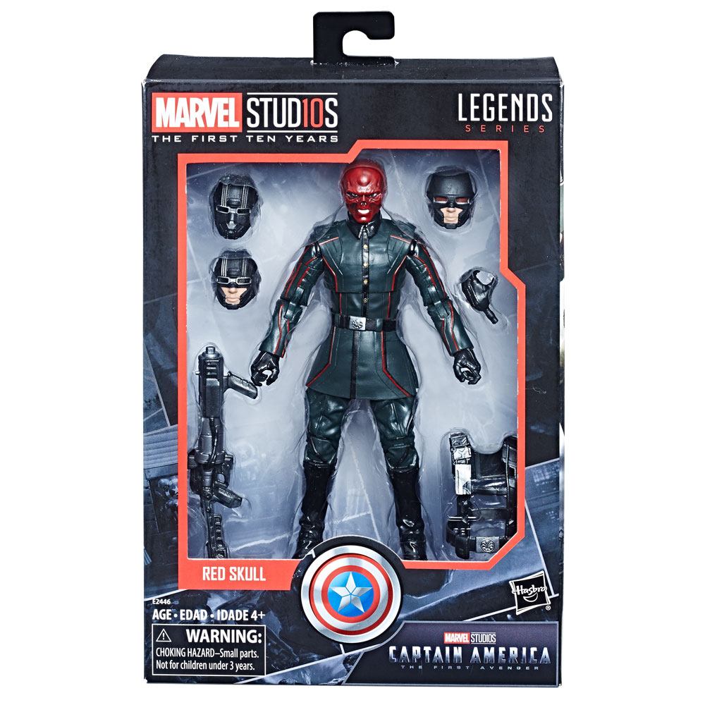 FIRST TEN YEARS RED SKULL ACTION FIGURE 