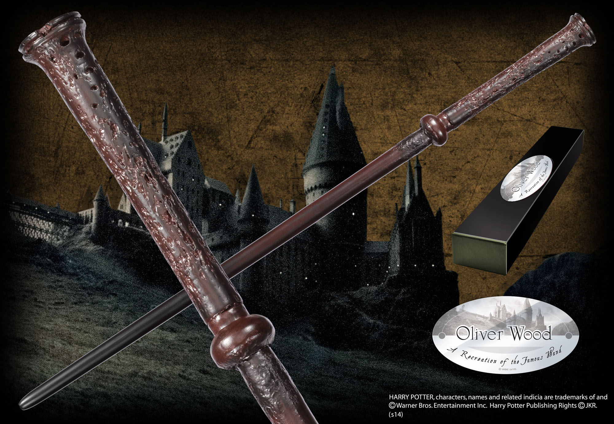 NOBLE COLLECTION – HP OLIVER WOOD WAND NN8258 – Animetoys