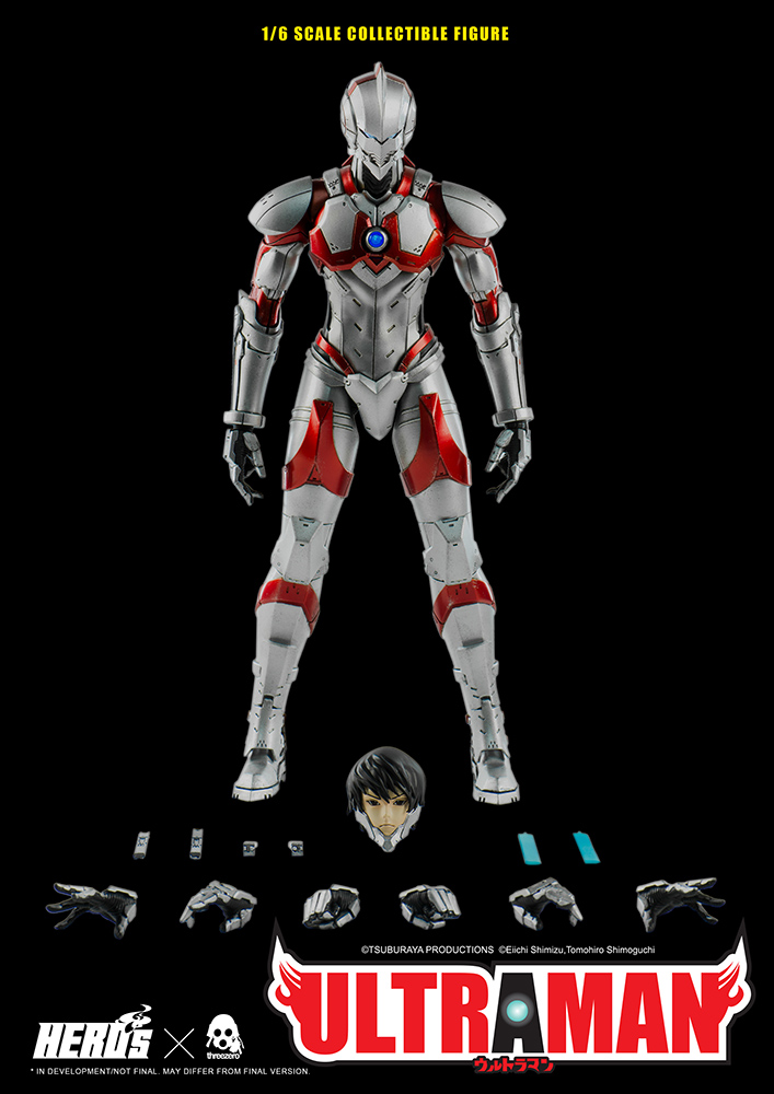 Figura Ultraman Suit Ver 7 - Ultraman - 1/6 Scale - Threezero