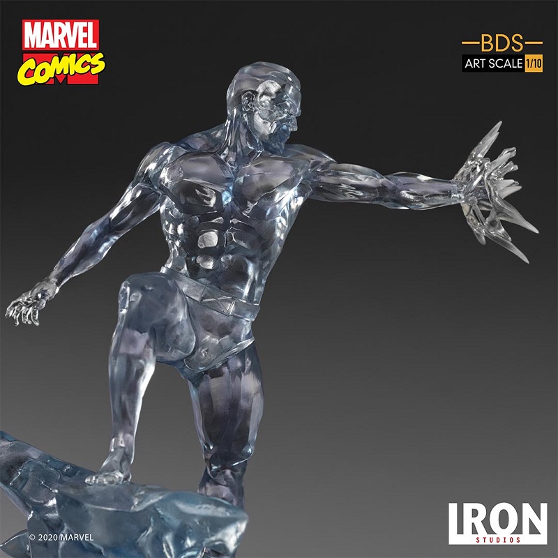 Iron Studios X Men Iceman 1 10 Art Statue Animetoys