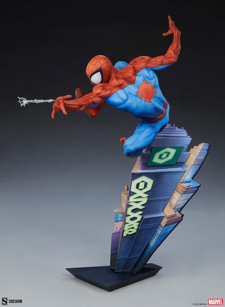 SIDESHOW – Marvel Premium Format Statue Spider-Man – Animetoys