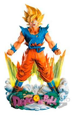 BANPRESTO - Dragon Ball Sms Diorama Gokou Blush Pvc Statue