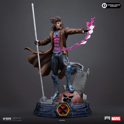 IRON STUDIOS - X-men Gambit Unleashed 1/10 Statue
