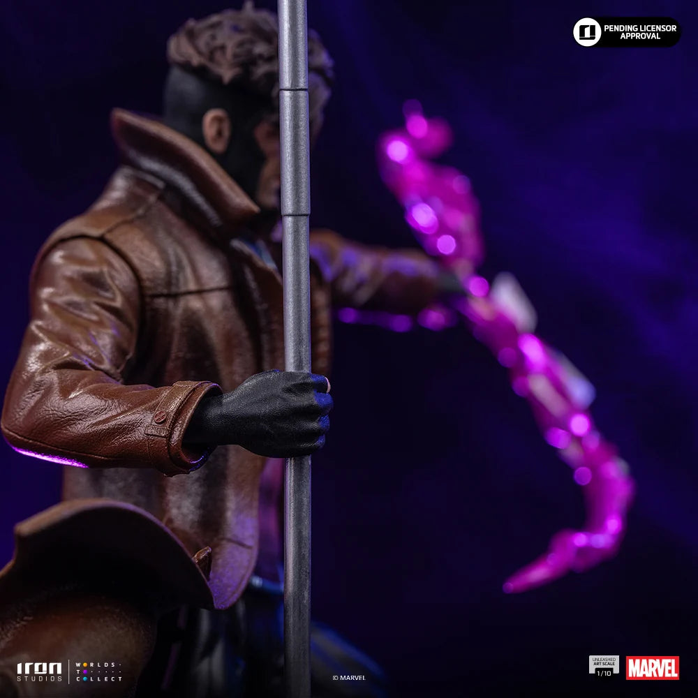 IRON STUDIOS - X-men Gambit Unleashed 1/10 Statue