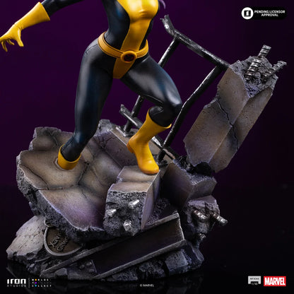 IRON STUDIOS - X-men Comics Kitty Pryde & Lockheed 1/10 Statue