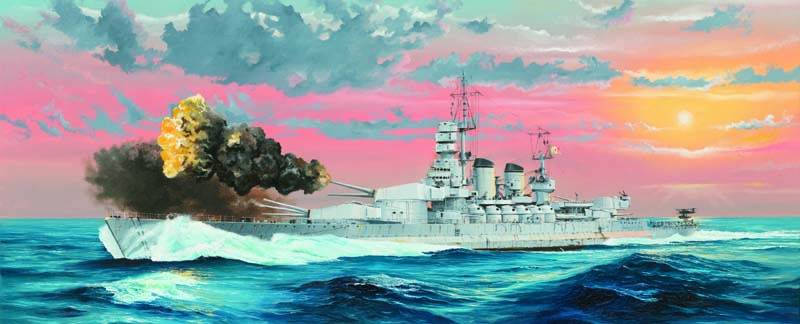 TRUMPETER MODEL KIT -  CORAZZATA ITALIANA RN LITTORIO 1941  1/350