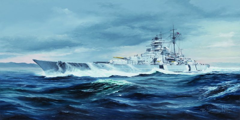 TRUMPETER - German Bismarck Battleship 1/350