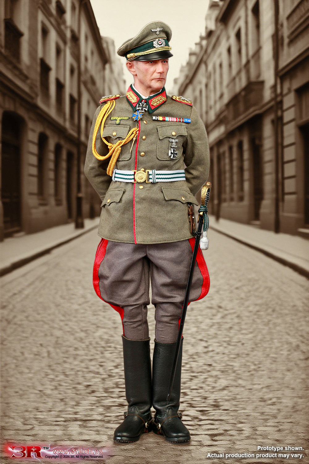 DID / 3R - Fedor von Bock WWII German Generalfeldmarschall 1/6 Action Figure GM656