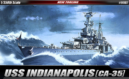 ACADEMY - USS CA-35 Indianapolis  1/350