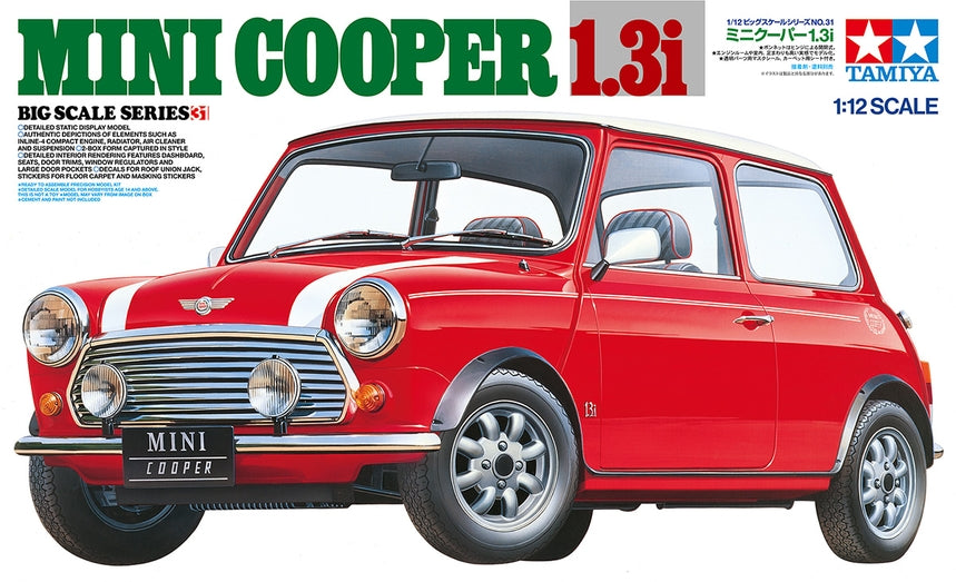 TAMIYA - Mini Cooper 1.3i  1/12