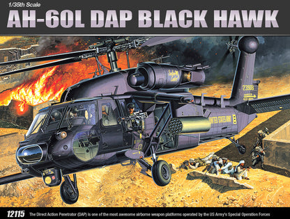 ACADEMY - AH-60L DAP Black Hawk [Limited Edition]  1/35
