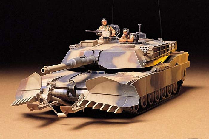TAMIYA - U.S. M1A1 Abrams with Mine Plow  1/35