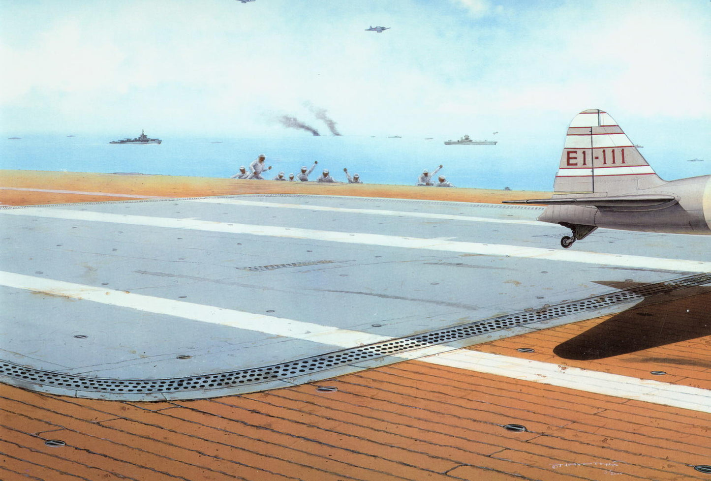 EDUARD - Japan Navy Aircraft Carrier Deck Zuikaku Class  1/48