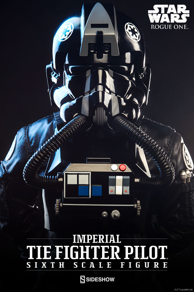 SIDESHOW - Star Wars Imperial Tie Fighter Pilot 12 Inch SS100416