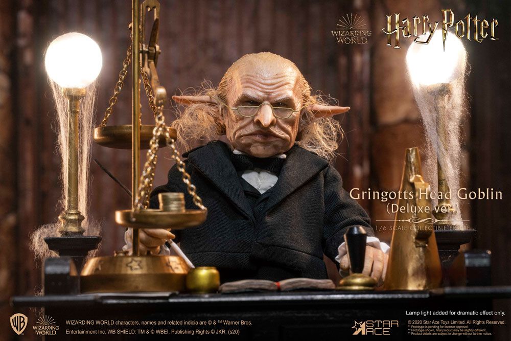 STAR ACE - Harry Potter My Favourite Movie Action Figure 1/6 Gringotts Head Goblin Deluxe Version