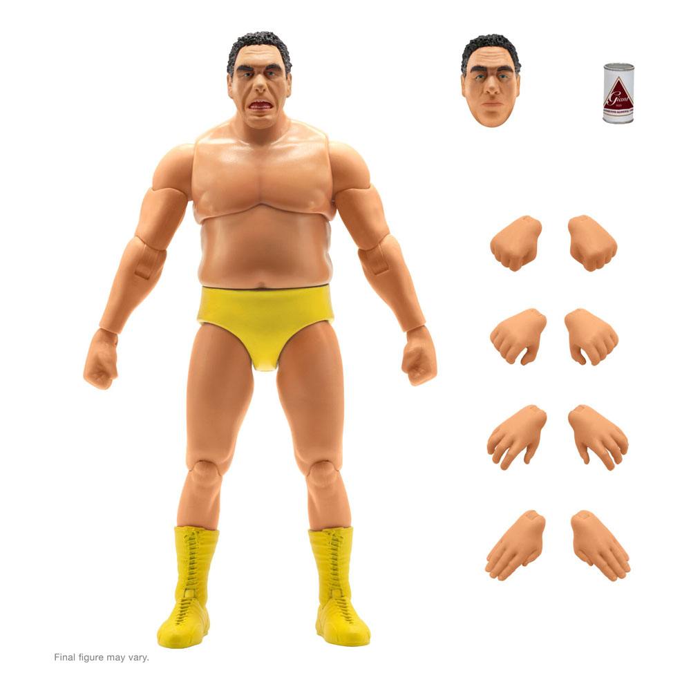 SUPER 7 - Andre The Giant Ultimates Action Figure Andre (Yellow Trunks) 20 cm